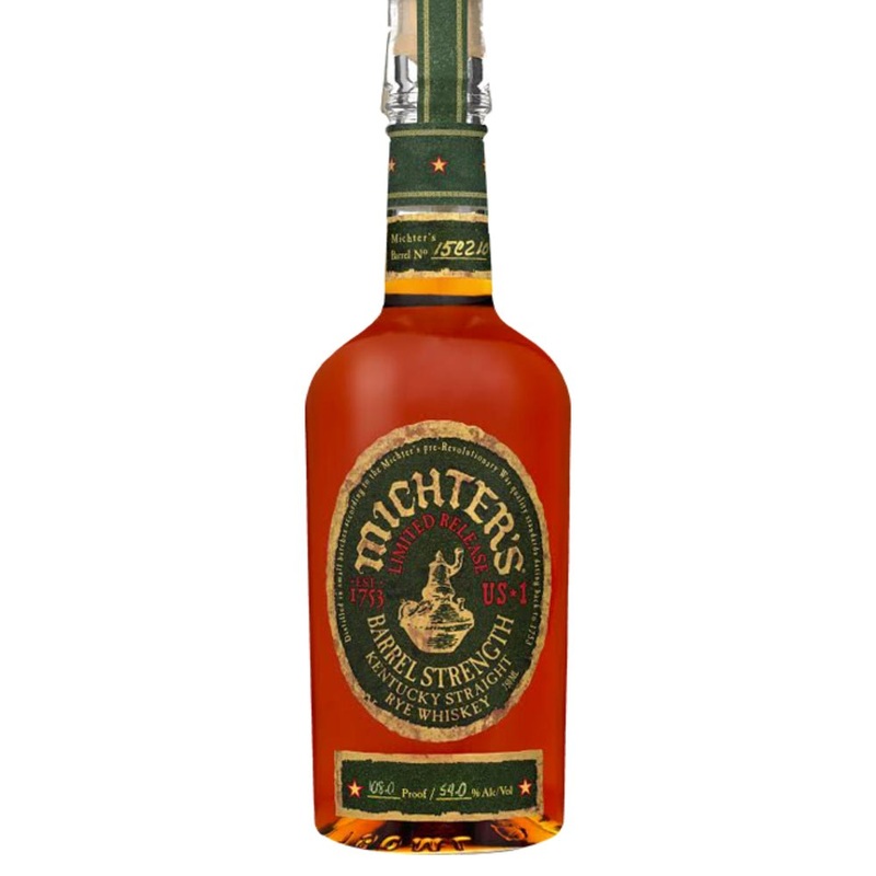 Michter’s US 1 Barrel Strength Rye 2021 Release