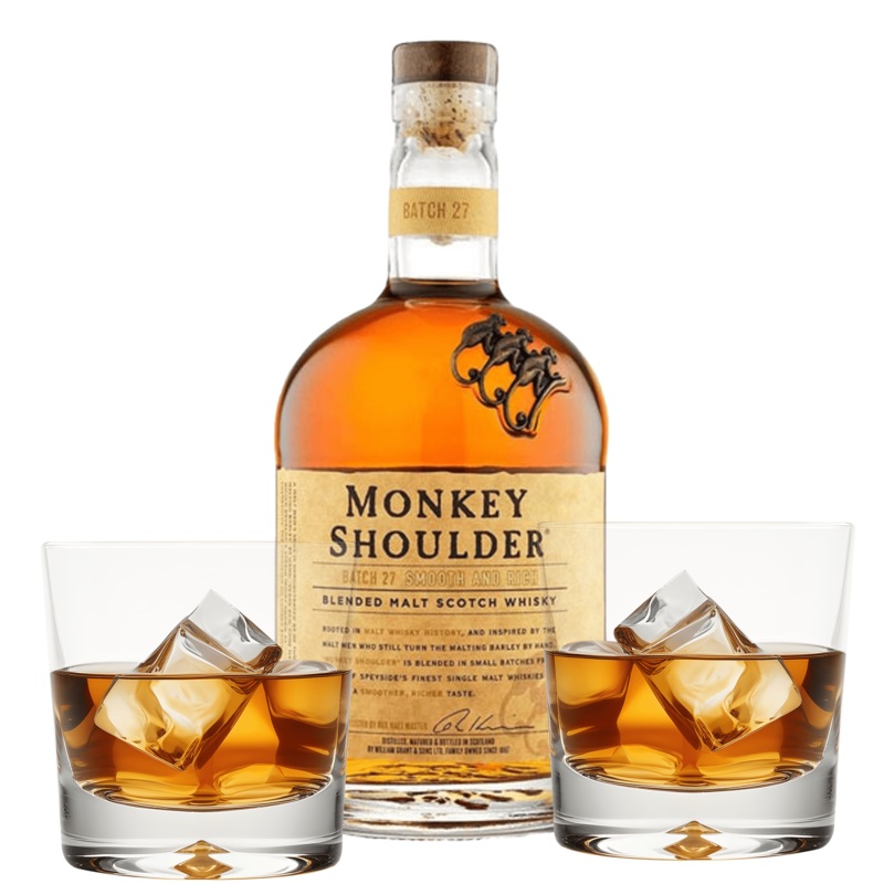 Monkey Shoulder Scotch Gift Set Cheers to You