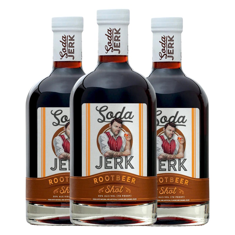 Soda Jerk Root Beer Shot 3-Pack Bundle
