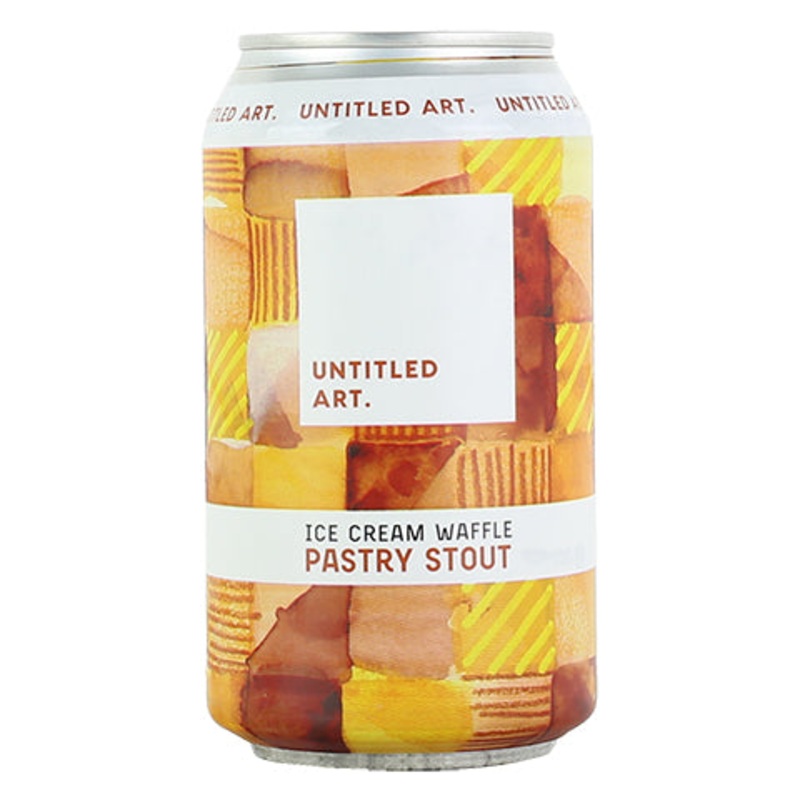 Untitled Art Ice Cream Waffle Pastry Stout 12OZ SINGLE CAN