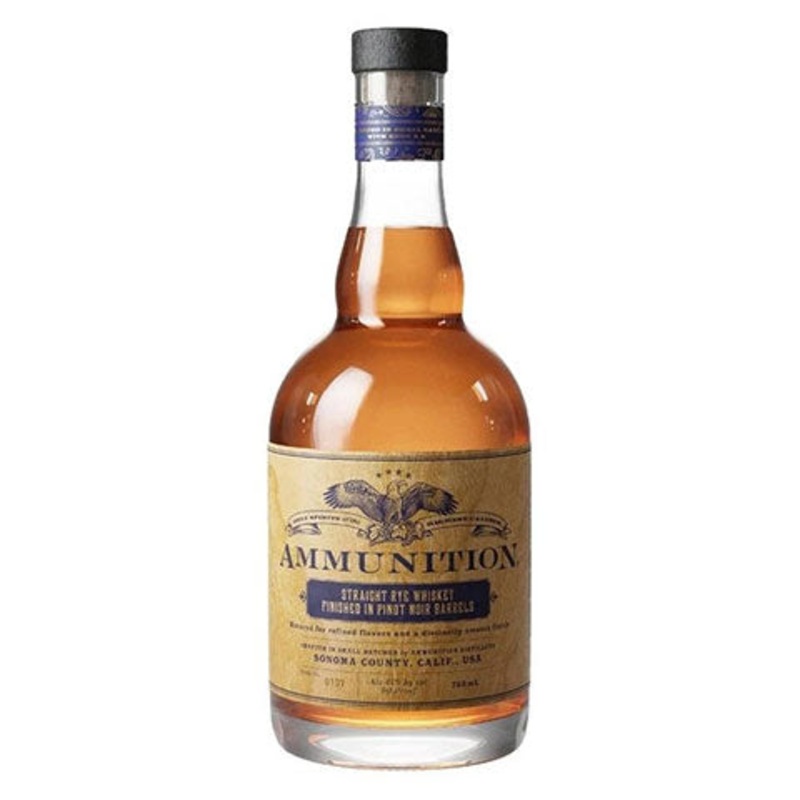 Ammunition Straight Rye Whiskey 750ML BTL