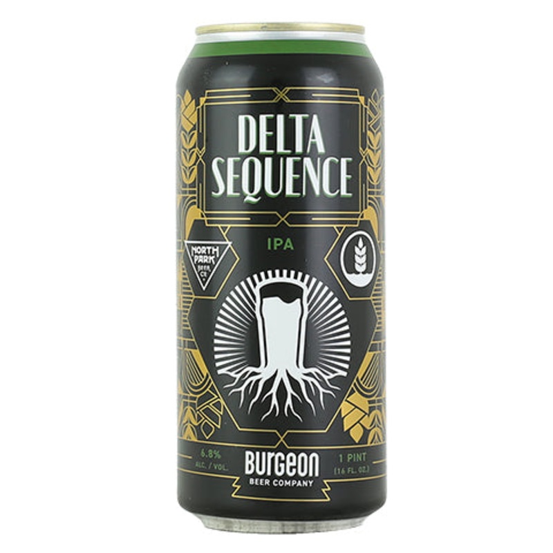 Burgeon/North Park Delta Sequence IPA 16OZ SINGLE CAN