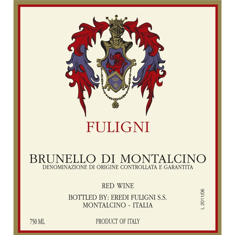 FULIGNI BRUNELLO DI MONTALCINO 2017 750 mL