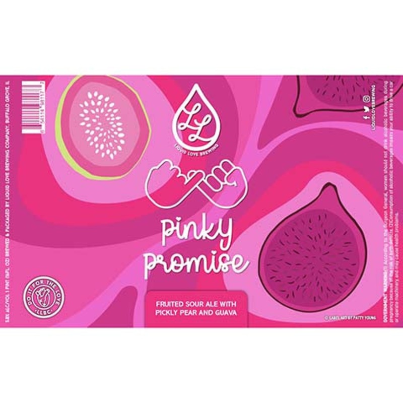 Liquid Love Pinky Promise Sour Ale 16OZ SINGLE CAN