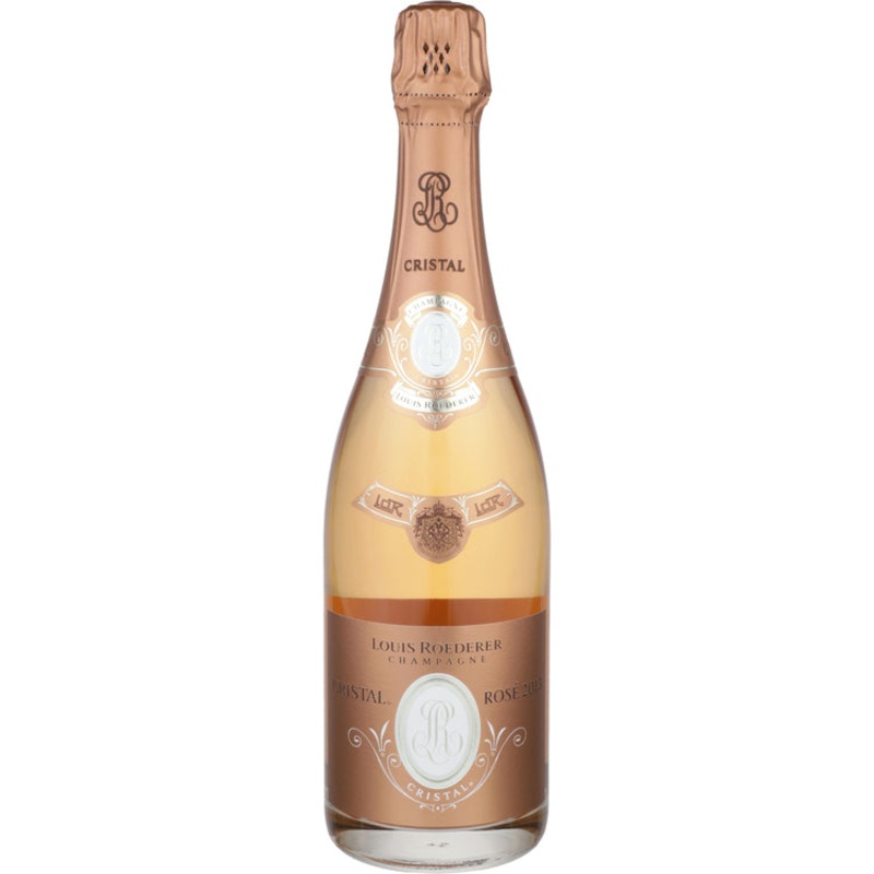 LOUIS ROEDERER CHAMPAGNE BRUT ROSE CRISTAL 2013 W/ GIFT BOX 750ML 750ML