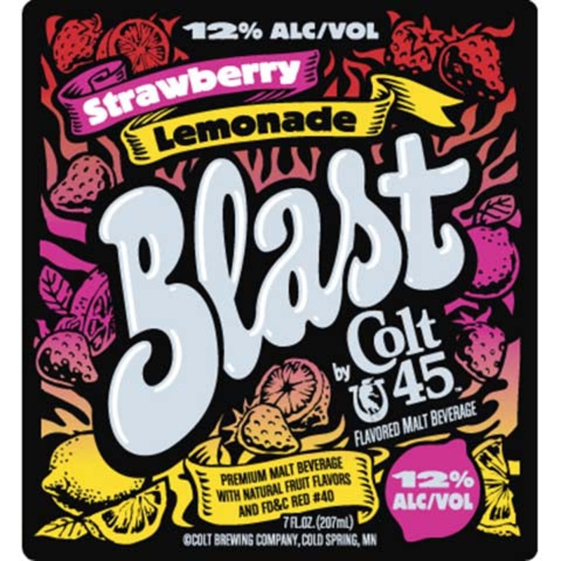 Pabst Blast by Colt 45 (Strawberry, Lemonade) 7OZ SINGLE BTL