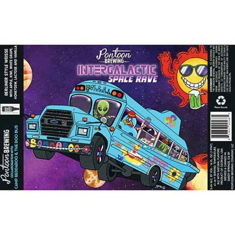 Pontoon Intergalactic Space Rave 16OZ SINGLE CAN