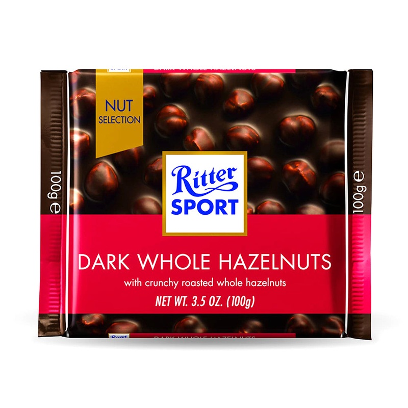 Ritter Sport Chocolate Ritter Sport Dark Chocolate Hazelnut