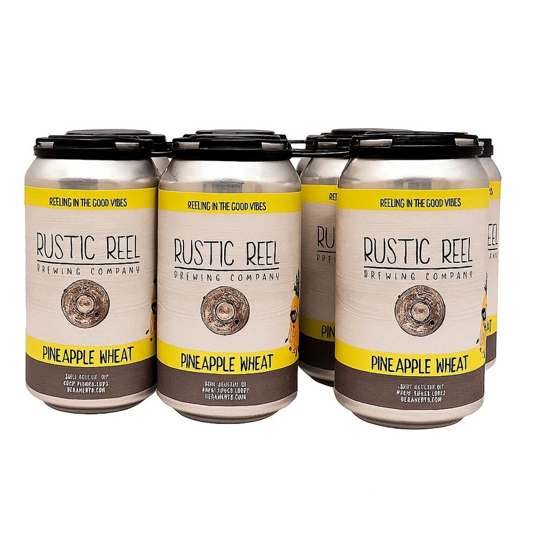 RUSTIC REEL PINEAPPLE WHEAT 355ML 6PK CAN @ Kelowna [1058859] 2130 ml