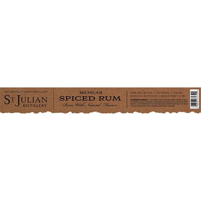 St. Julian Michigan Spiced Rum 750ML BTL