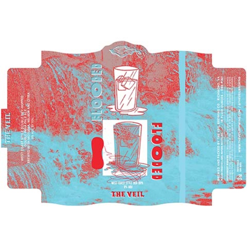 The Veil Flooded Flooded DIPA 16OZ SINGLE CAN