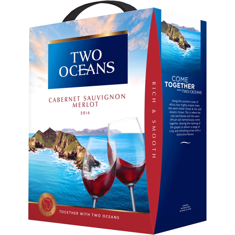 TWO OCEANS CABERNET SAUVIGNON/MERLOT 3 L