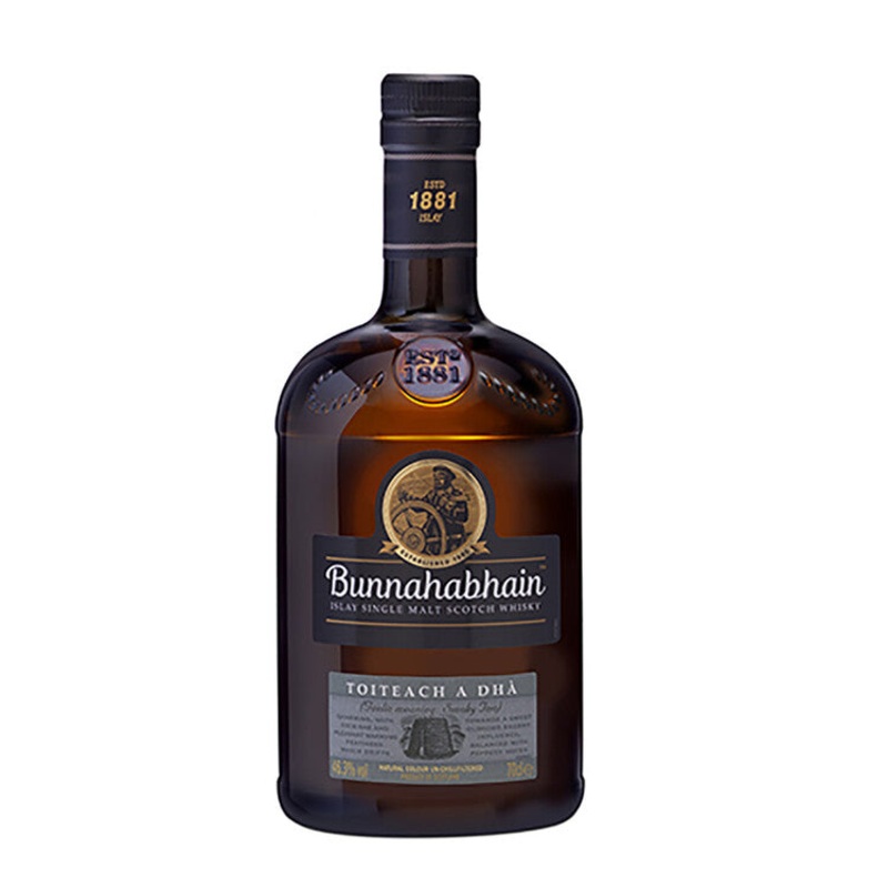 BUNNAHABHAIN SINGLE MALT SCOTCH TOITEACH A DHA 92.6 750ML 750ML