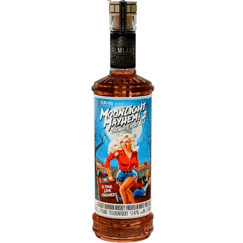 Filmland Spirits Moonlight Mayhem! 2: The White Port Wolf Bourbon 750 ml