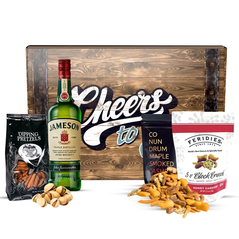 Jameson Whiskey + Snack Gift