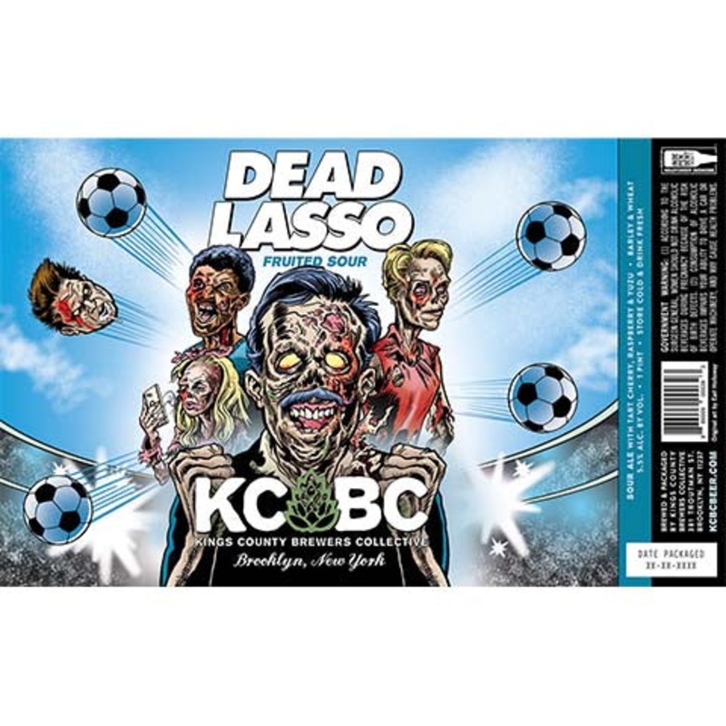 Kings County Brewers Collective Dead Lasso Fruited Sour 16OZ SINGLE CAN