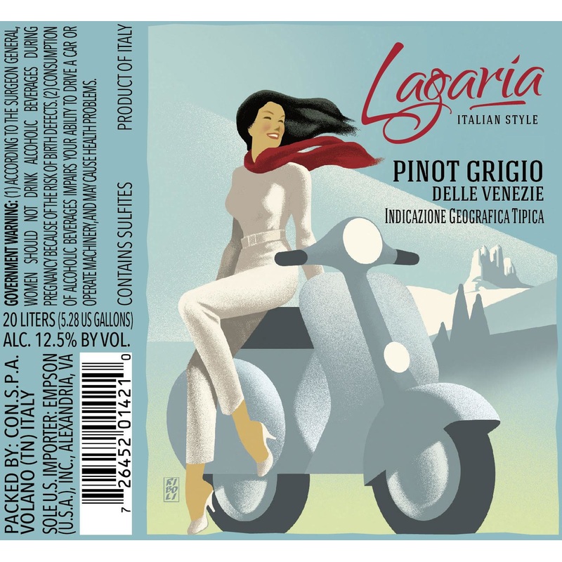 LAGARIA PINOT GRIGIO 2022 750 mL
