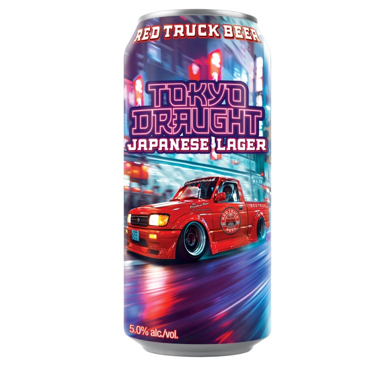 RED TRUCK TOKYO DRAUGHT JAPANESE LAGER 473ML CAN @ Kelowna [1055442] 473 ml
