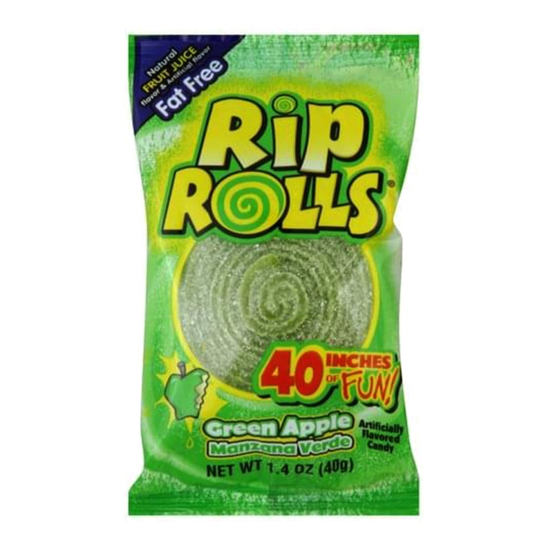 Rip Rolls Green Apple