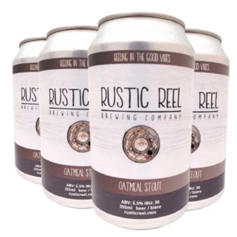 RUSTIC REEL OATMEAL STOUT 355ML 6PK CAN @ Kelowna [1054894] 2130 ml