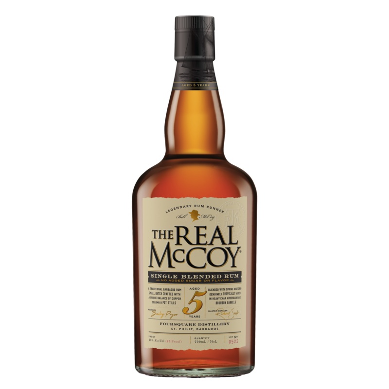 The Real Mccoy Rum 5YR 86 700ML 700ml Bottle