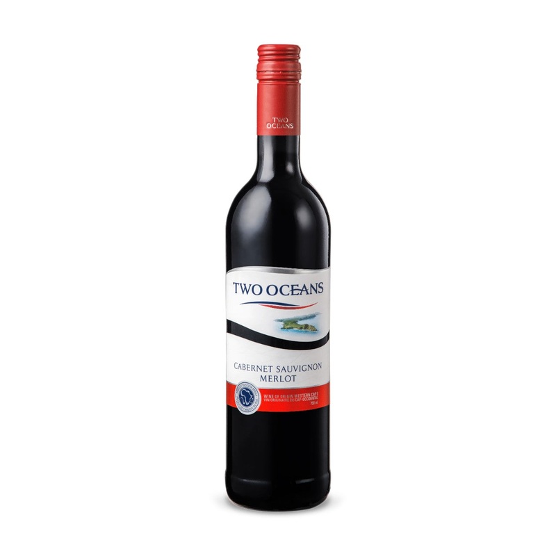 TWO OCEANS CAB SAUV/MERLOT 750 ML
