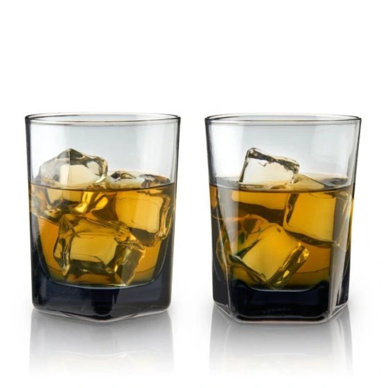 VISKI SMOKE DOUBLE OLD FASHION GLASSES @ Lethbridge [1032633] ml