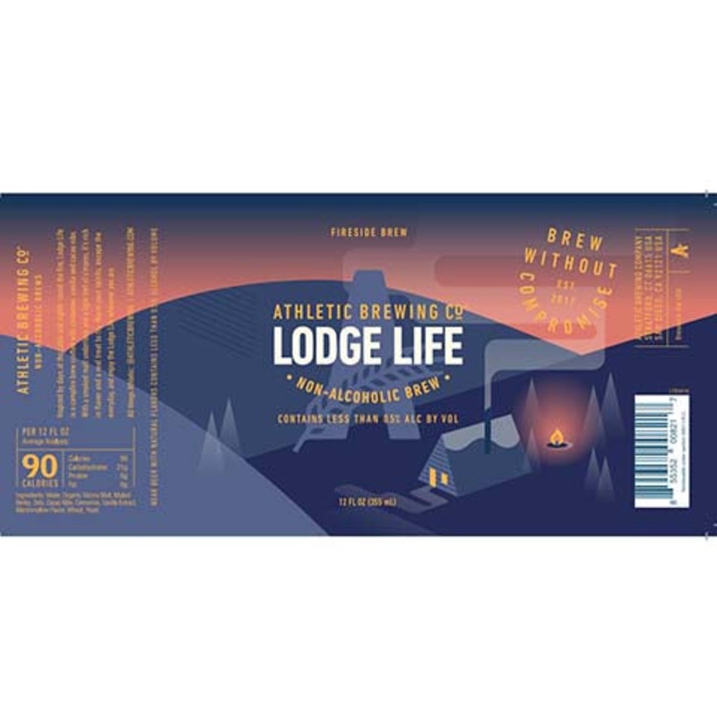 Athletic Lodge Life Beer (Non-Alcoholic) 12OZ SINGLE CAN