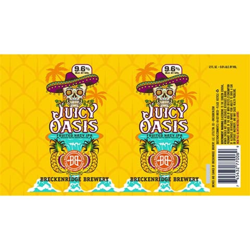 Breckenridge Juicy Oasis Hazy IPA 19.2OZ SINGLE CAN