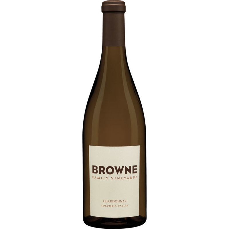 BROWNE FAMILY VINEYARDS CHARDONNAY BITNER ESTATE COLUMBIA VALLEY 2018 750ML 750ML