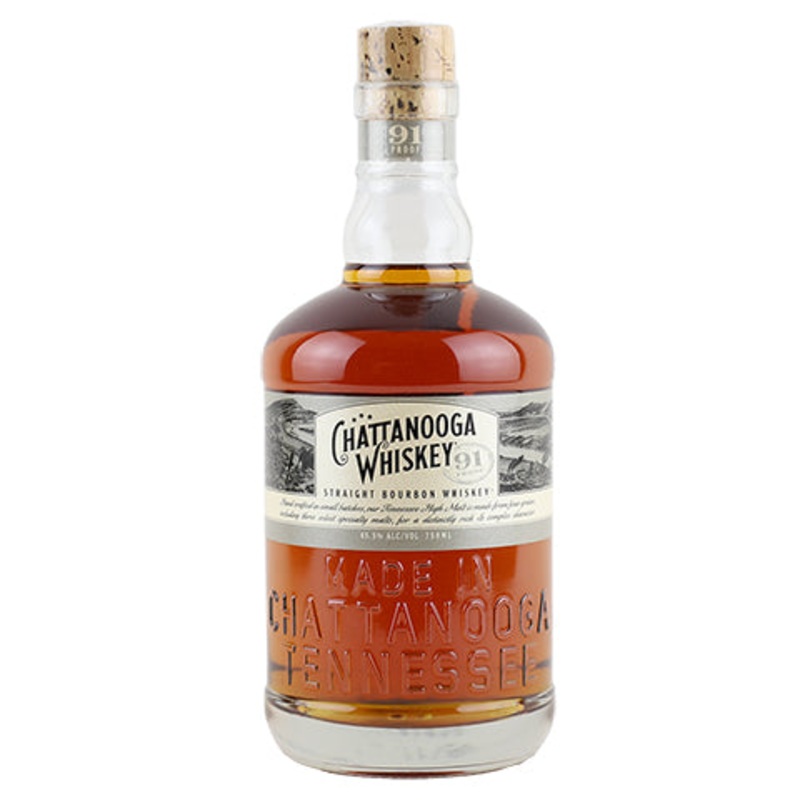 Chattanooga Bourbon Whiskey 91 Tennessee High Malt 750ML BTL