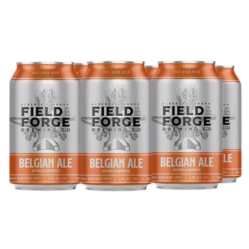 FIELD & FORGE BELGIAN BLONDE 355ML 6PK CAN @ Lethbridge [1009797] 2130 ml