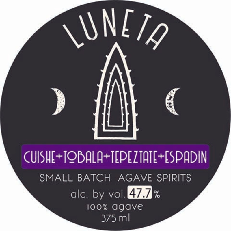 Luneta Cuishe+Tobala+Tepeztate+Espadin 375ML BTL