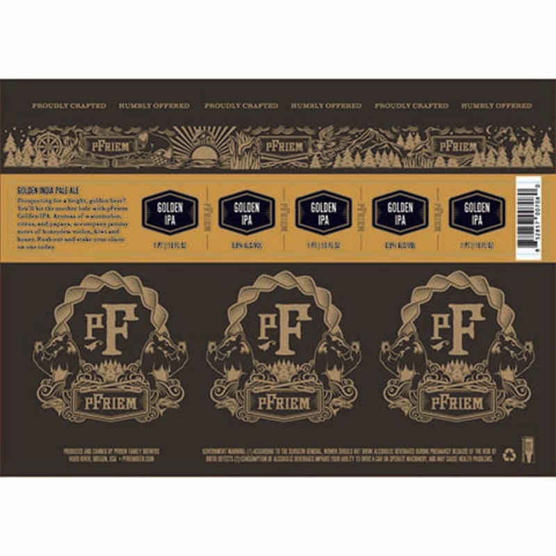 pFriem Golden IPA 16OZ SINGLE CAN