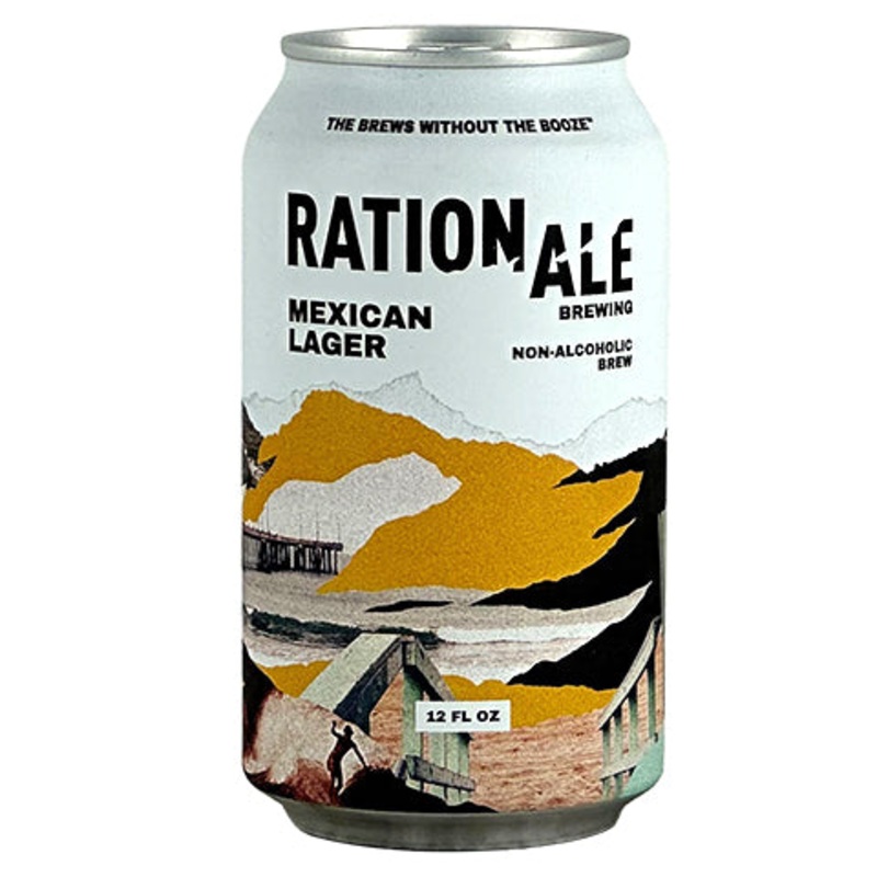 RationAle Mexican Lager (Non-Alcoholic) 12OZ SINGLE CAN