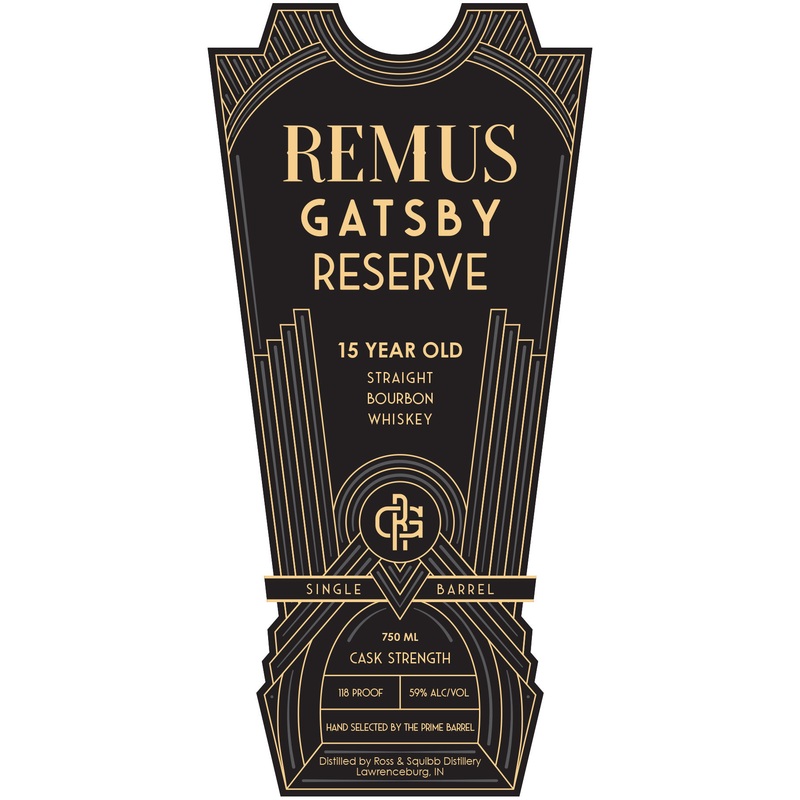 Remus Gatsby Reserve 15 Year Bourbon The Prime Barrel Pick 2025