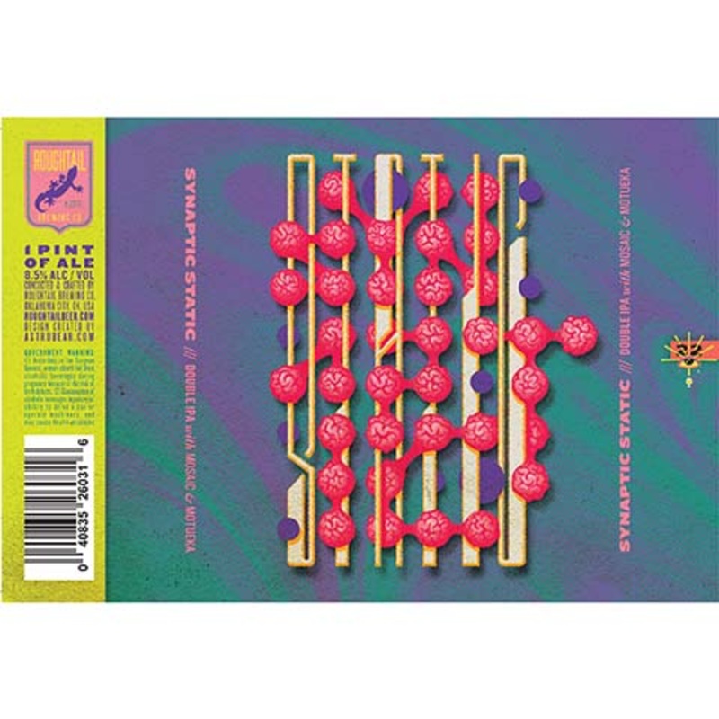 Roughtail Synaptic Static DIPA 16OZ SINGLE CAN