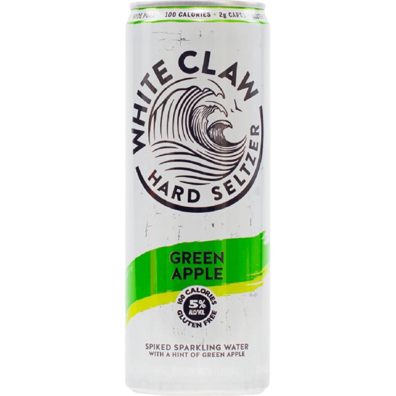 Seltzer White Claw 6pk Green Apple