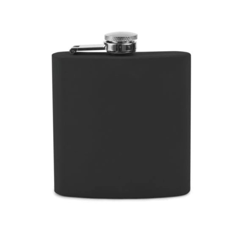 TRUE FLASK BLACK SOFT TOUCH 6OZ @ Signal Hill [1003783] ml
