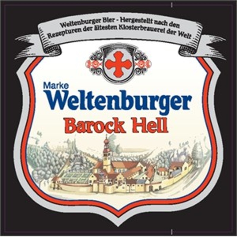 WELTENBURGER BAROCK HELL LAGER 500 mL (20)