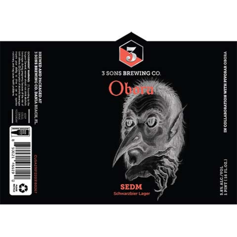3 Sons SEDM Lager 16OZ SINGLE CAN