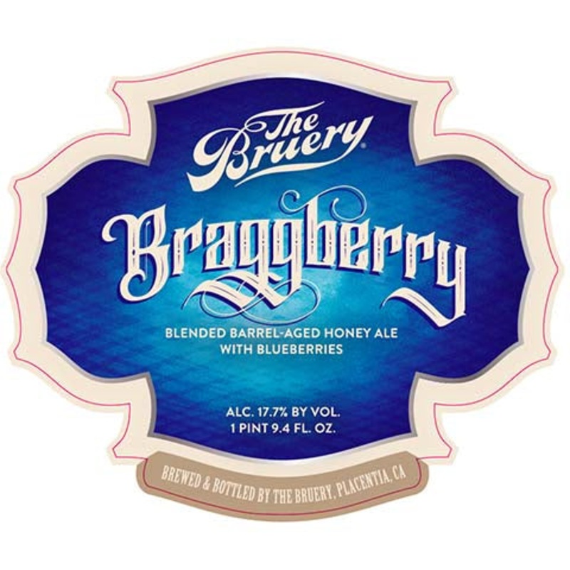 Bruery Braggberry Blended Barrel Aged Honey 750ML BTL