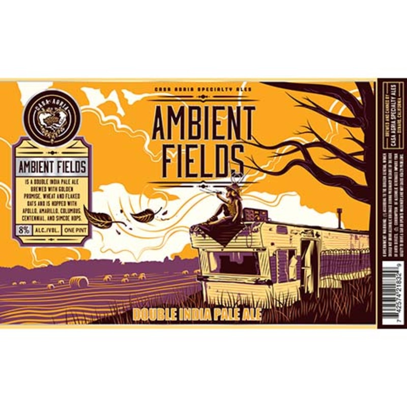 Casa Agria Ambient Fields DIPA 16OZ SINGLE CAN