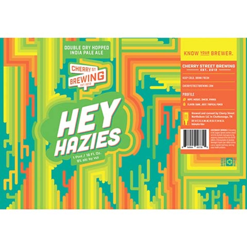 Cherry St Hey Hazies DDH IPA 16OZ SINGLE CAN