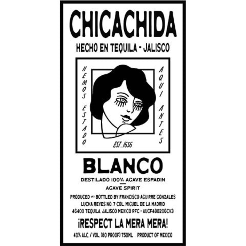 Chicachida Blanco Tequila 750ML BTL