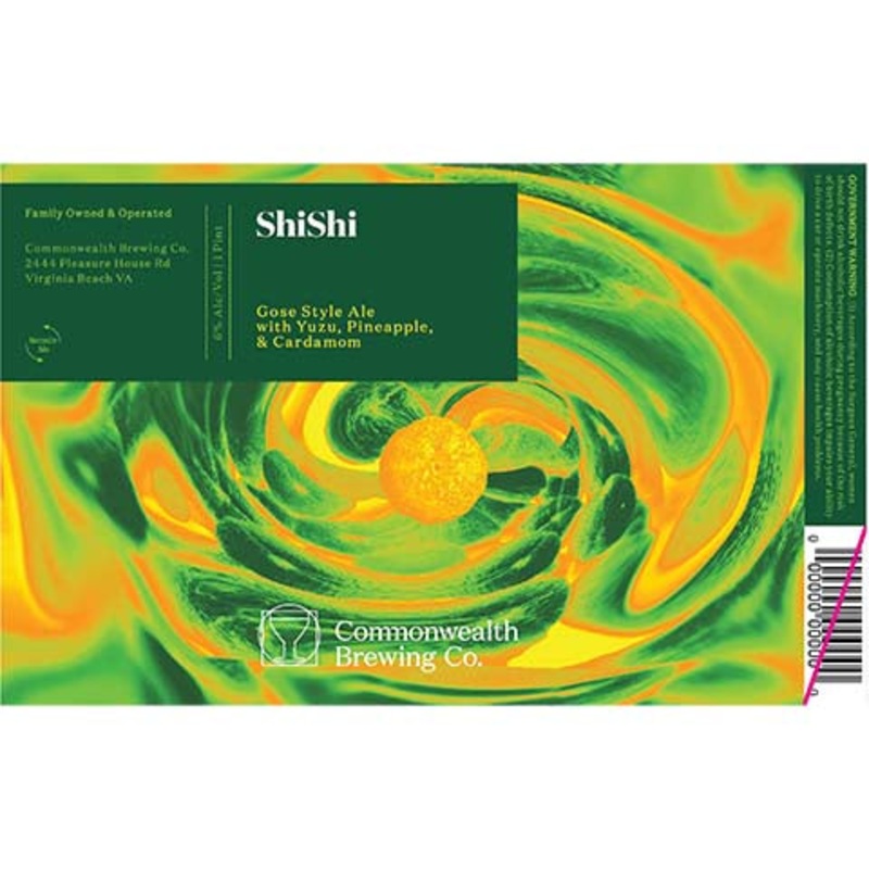 Commonwealth ShiShi Sour 16OZ SINGLE CAN