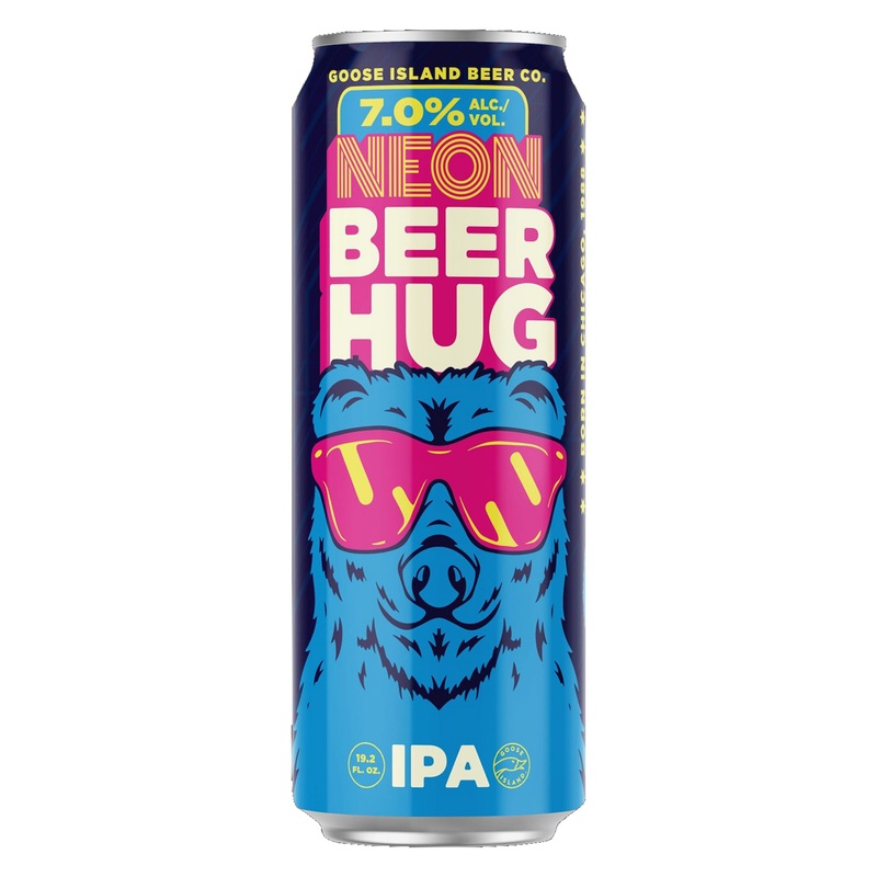 Goose Island Neon Beer Hug 15 Pack (19.2 oz Cans)