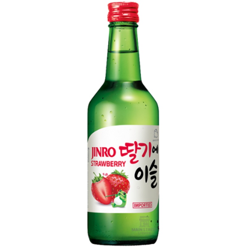 Jinro Strawberry Soju 375mL Single