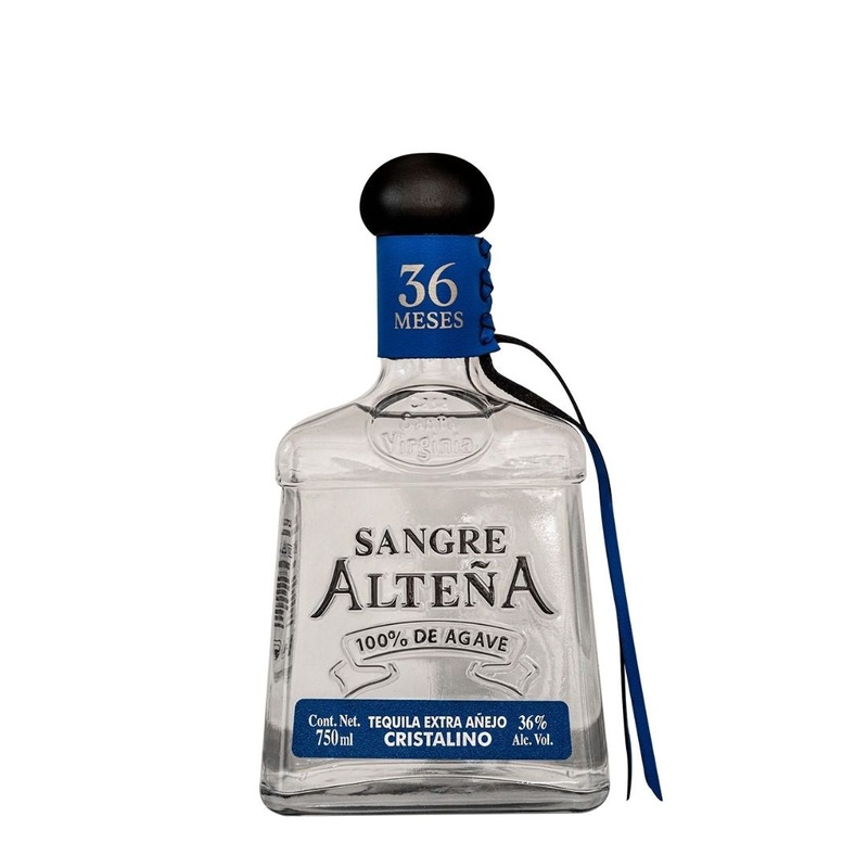 Sangre Altea Tequila Extra Aejo Cristalino 750mL