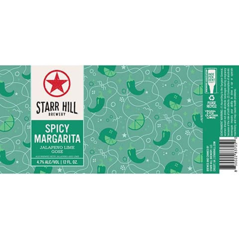 Starr Hill Spicy Margarita Gose 12OZ SINGLE CAN